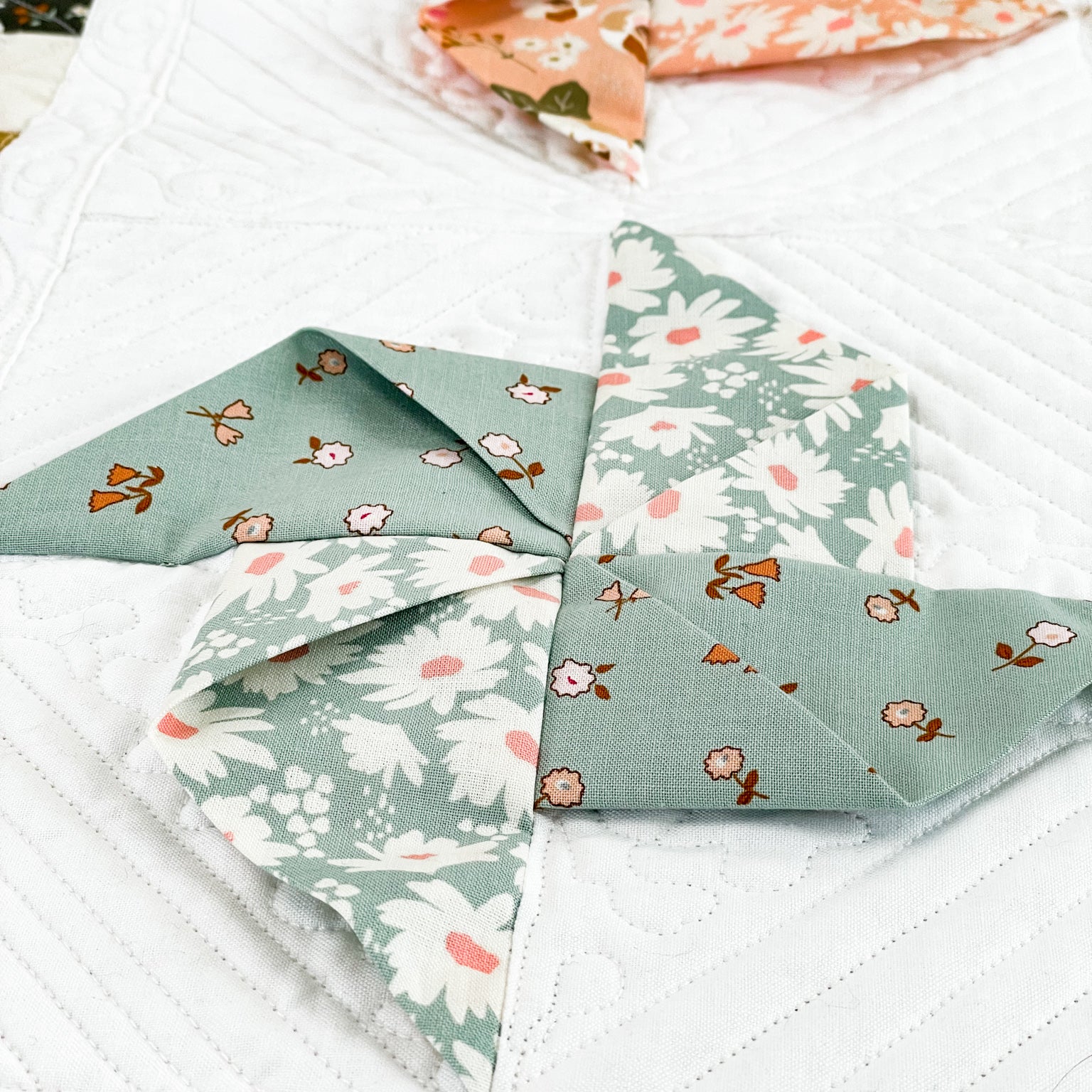 Playful Pinwheels Table Runner