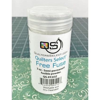 Quilters select free fuse powder