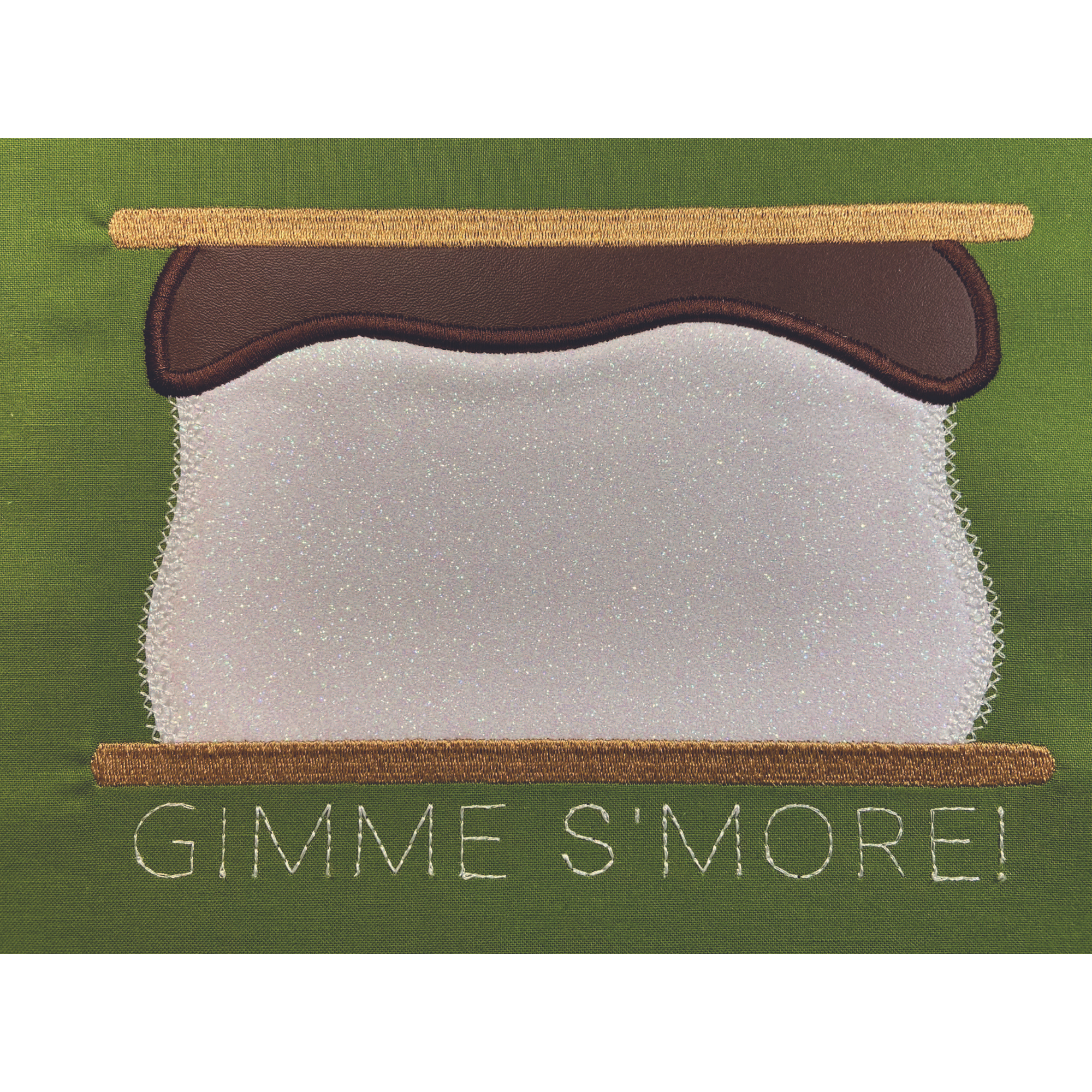 Gimme S'more Machine Embroidery Design