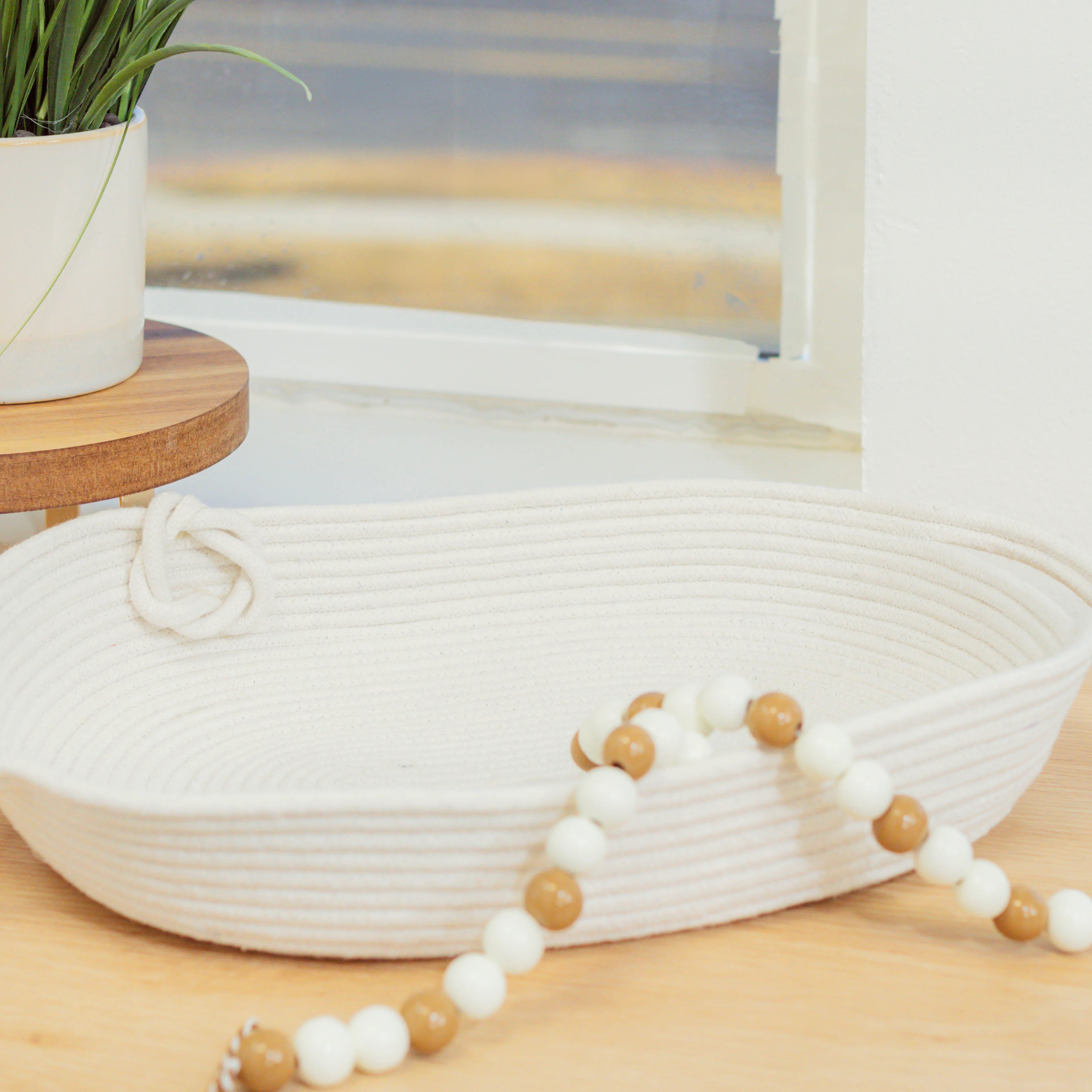 Oval Rope Tray