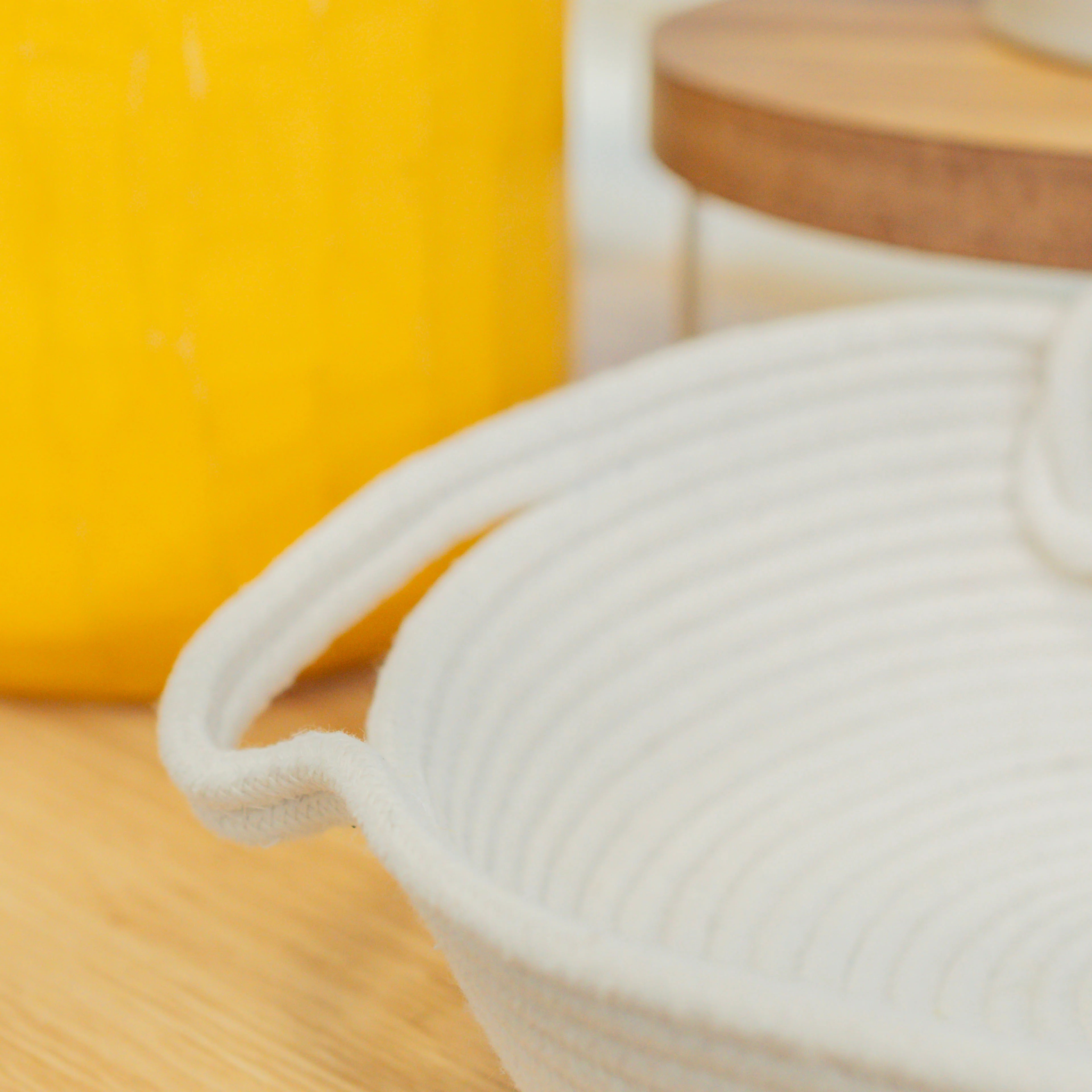Oval Rope Tray detail