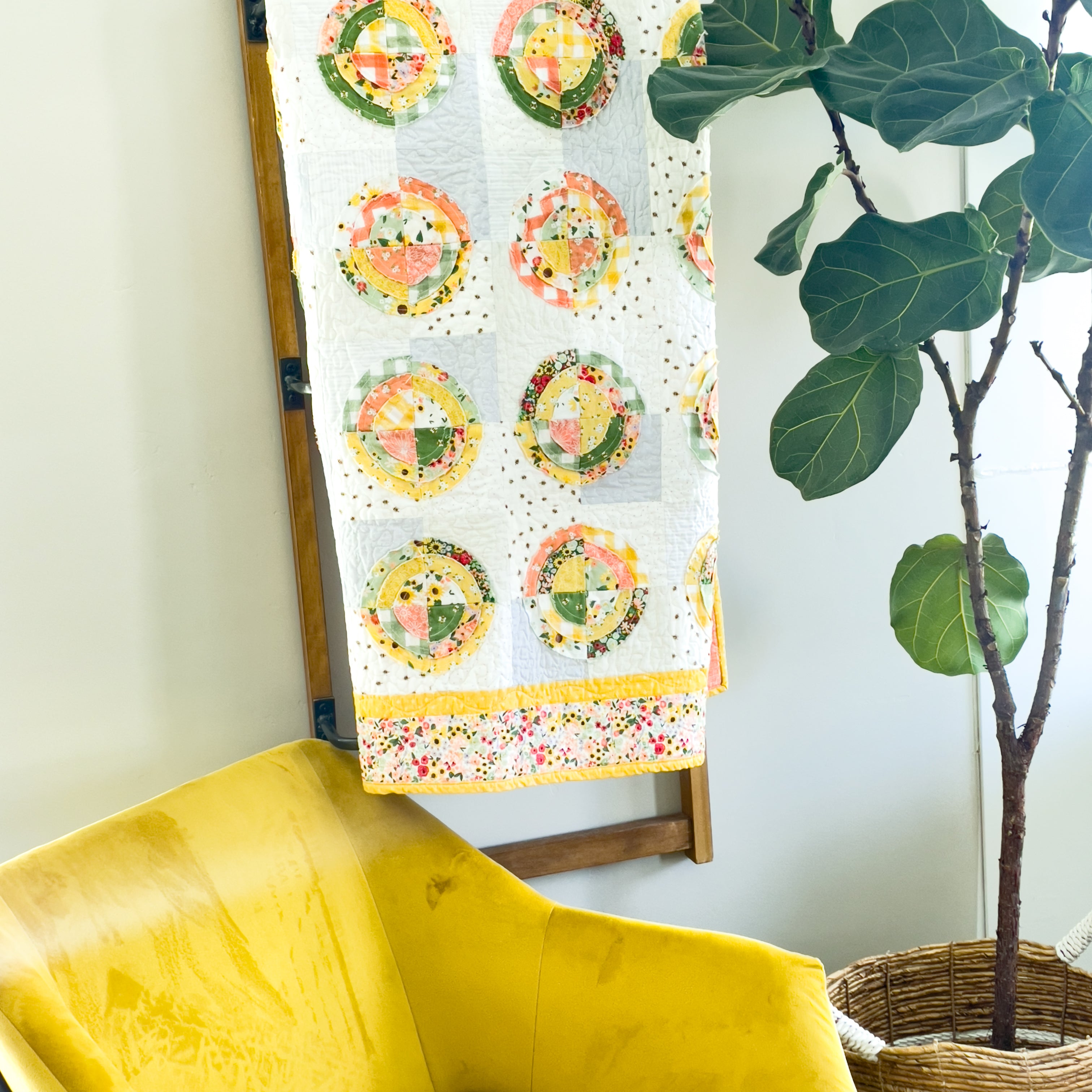 Scrappy Bullseye Quilt