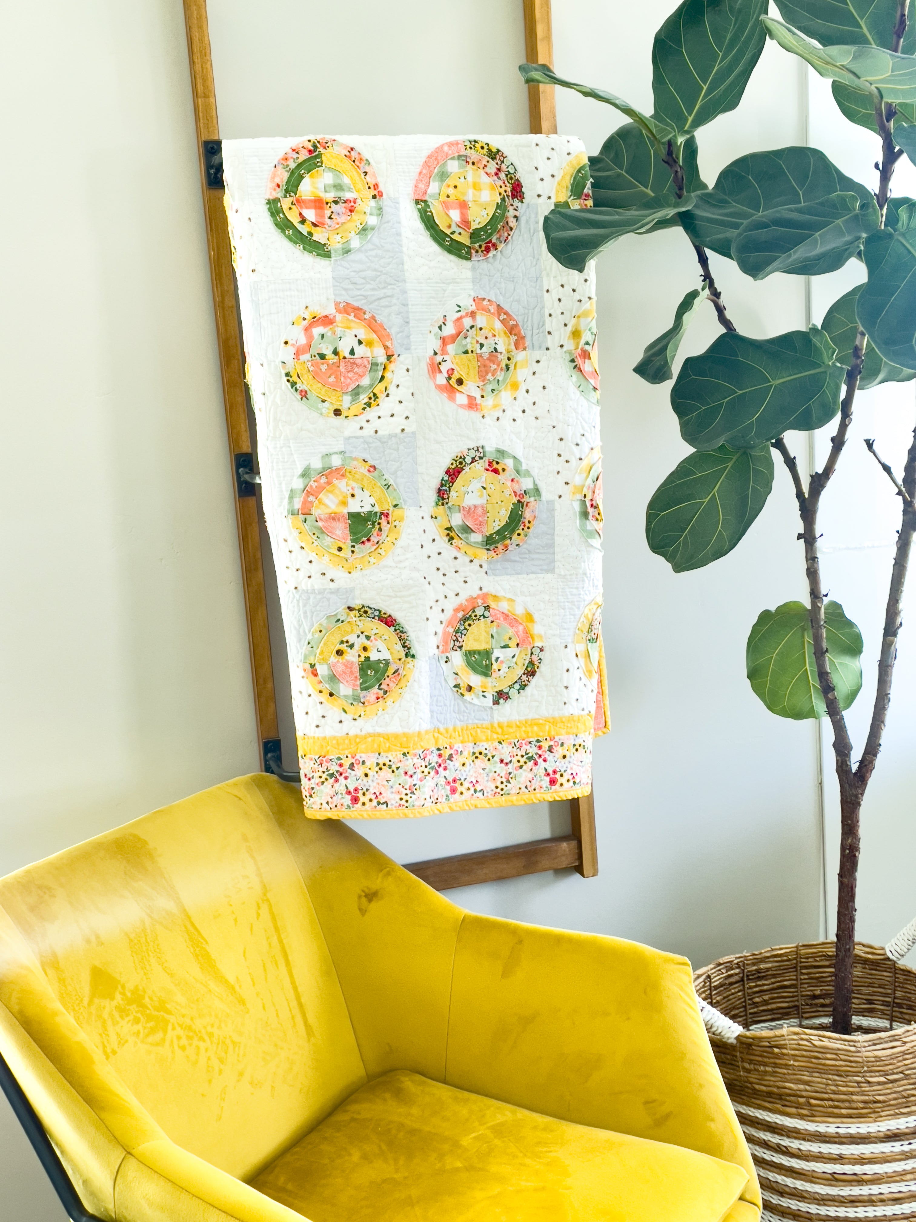 Scrappy Bullseye Quilt