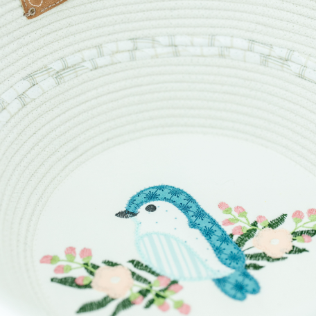 blue bird detail