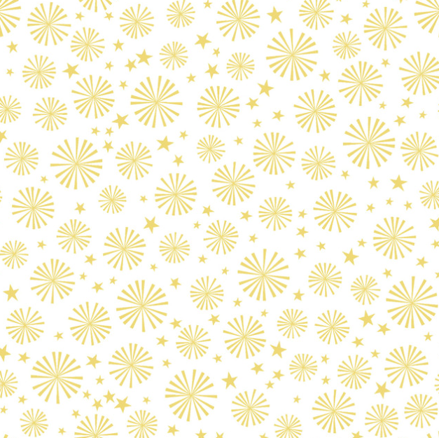 gold sparklers pattern