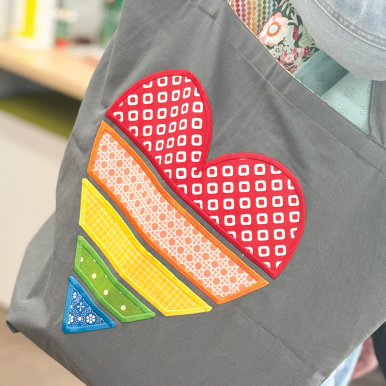 Heart Array Applique