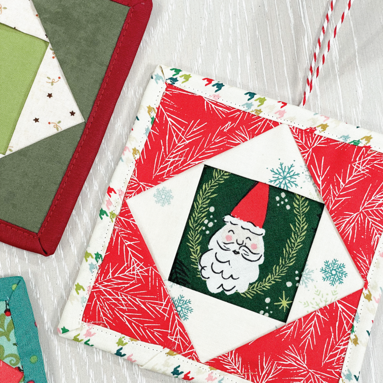 Faux Square in Square Mini Quilt