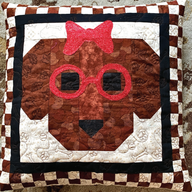 Friendly Freya Pillow (Downloadable Pattern)