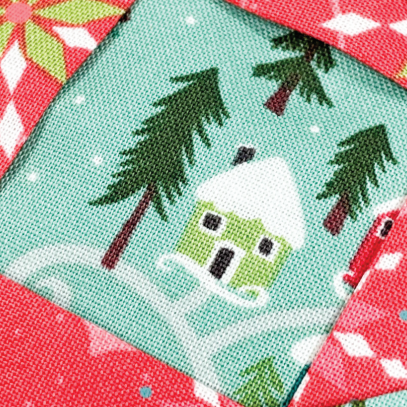 Faux Square In Square Mini Quilt