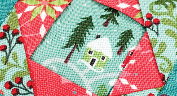 Faux Square In Square Mini Quilt