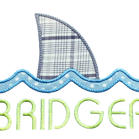 Hooded Towel Name Applique