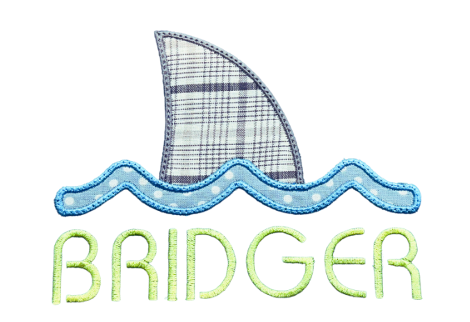Hooded Towel Name Applique