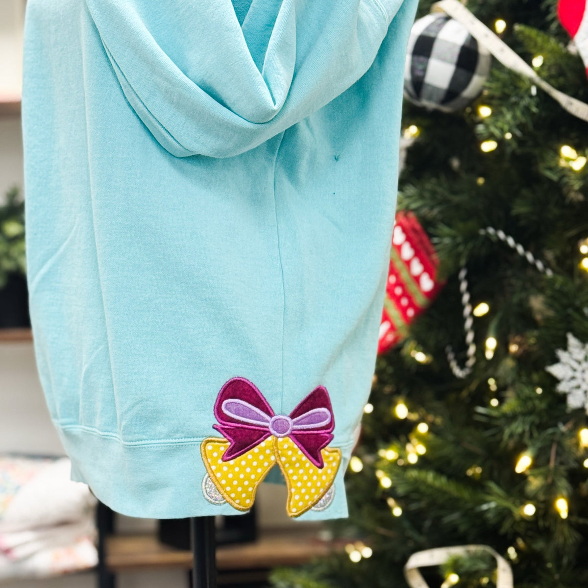 Side Split Christmas Designs bells
