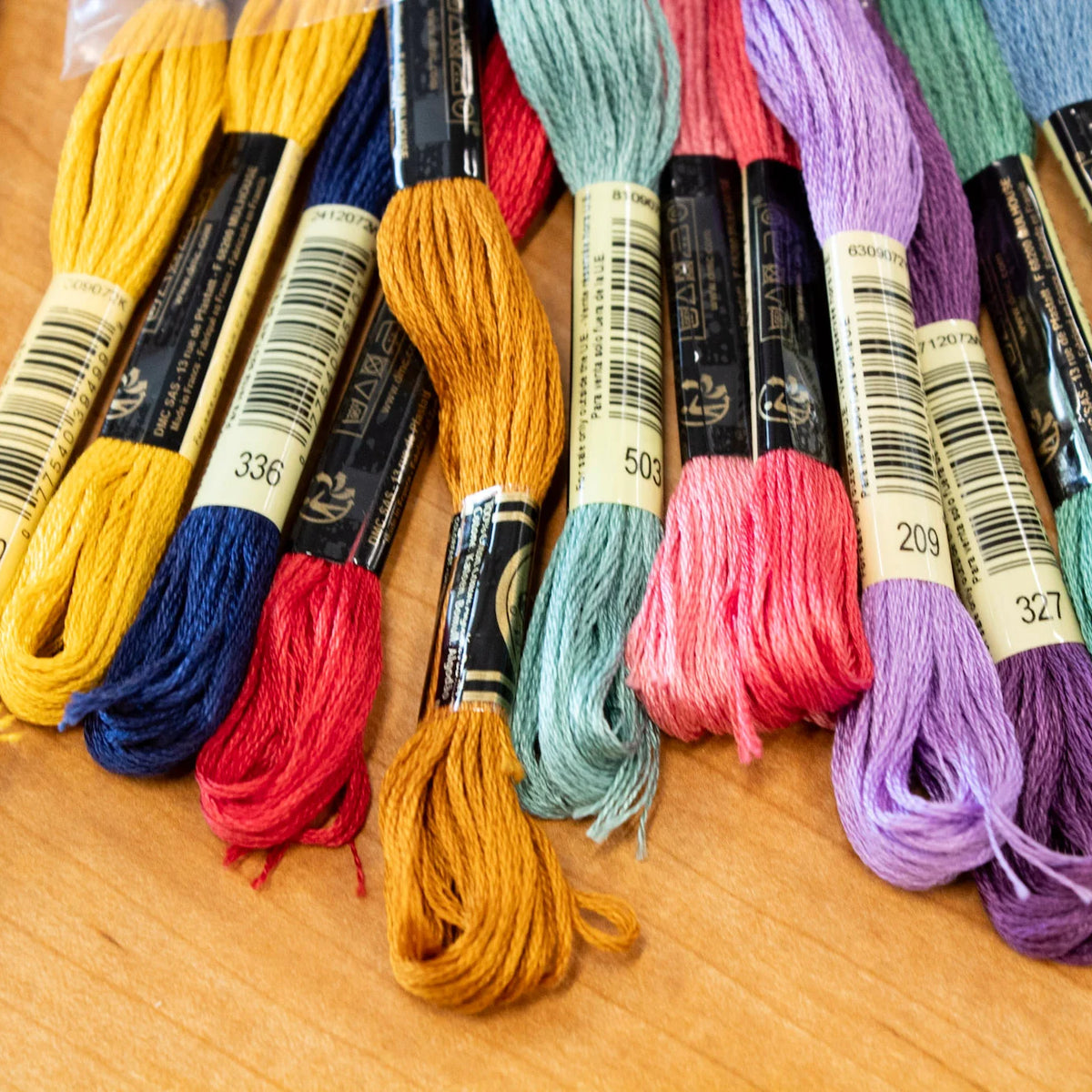 Stitchy Spool Embroidery Kit thread