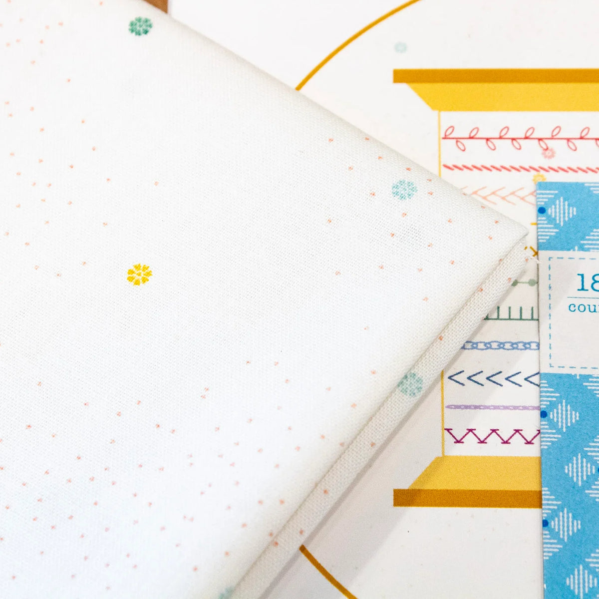 Stitchy Spool Embroidery Kit fabric