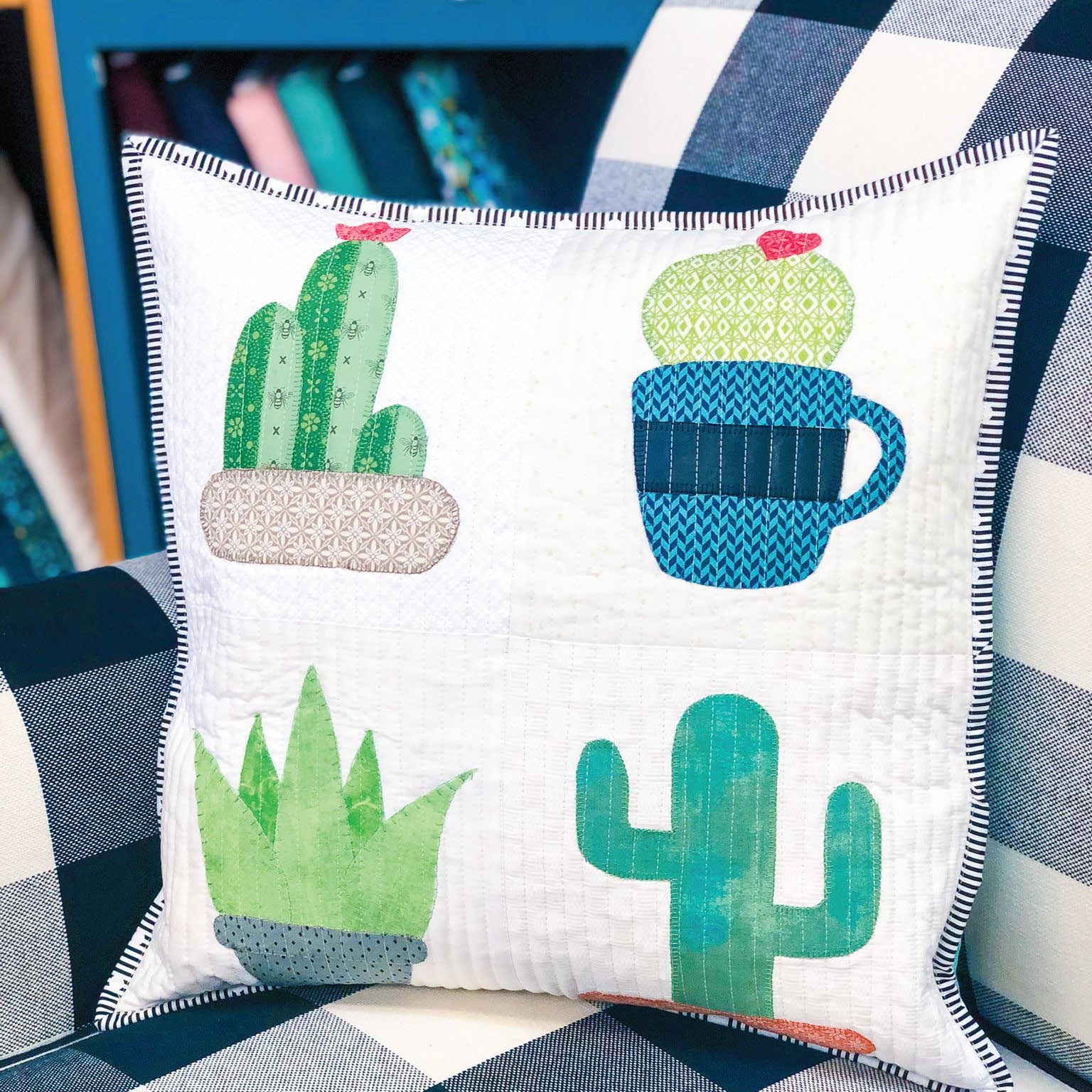 Succulent Surprise Pillow