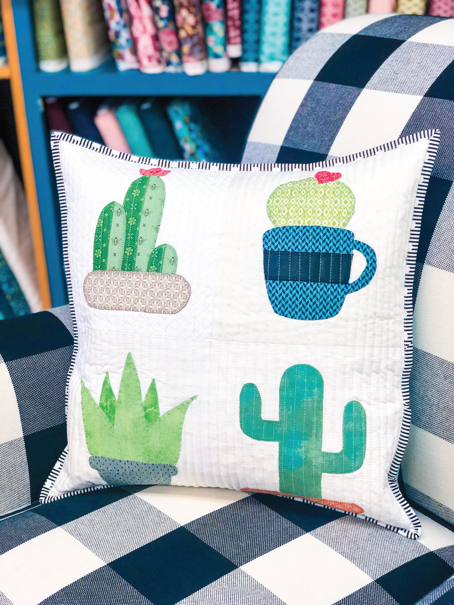 Succulent Surprise Pillow
