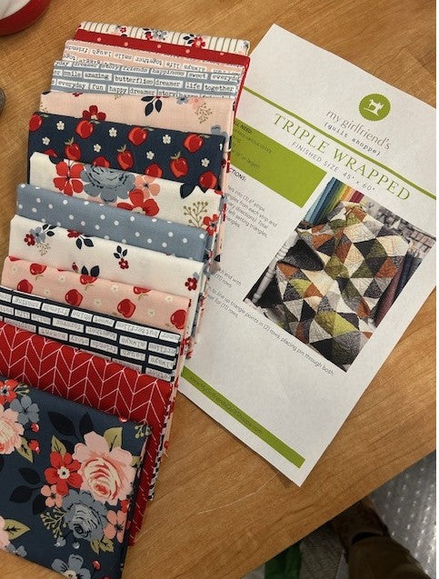 Triple Wrapped Quilt Kit 45" x 60"