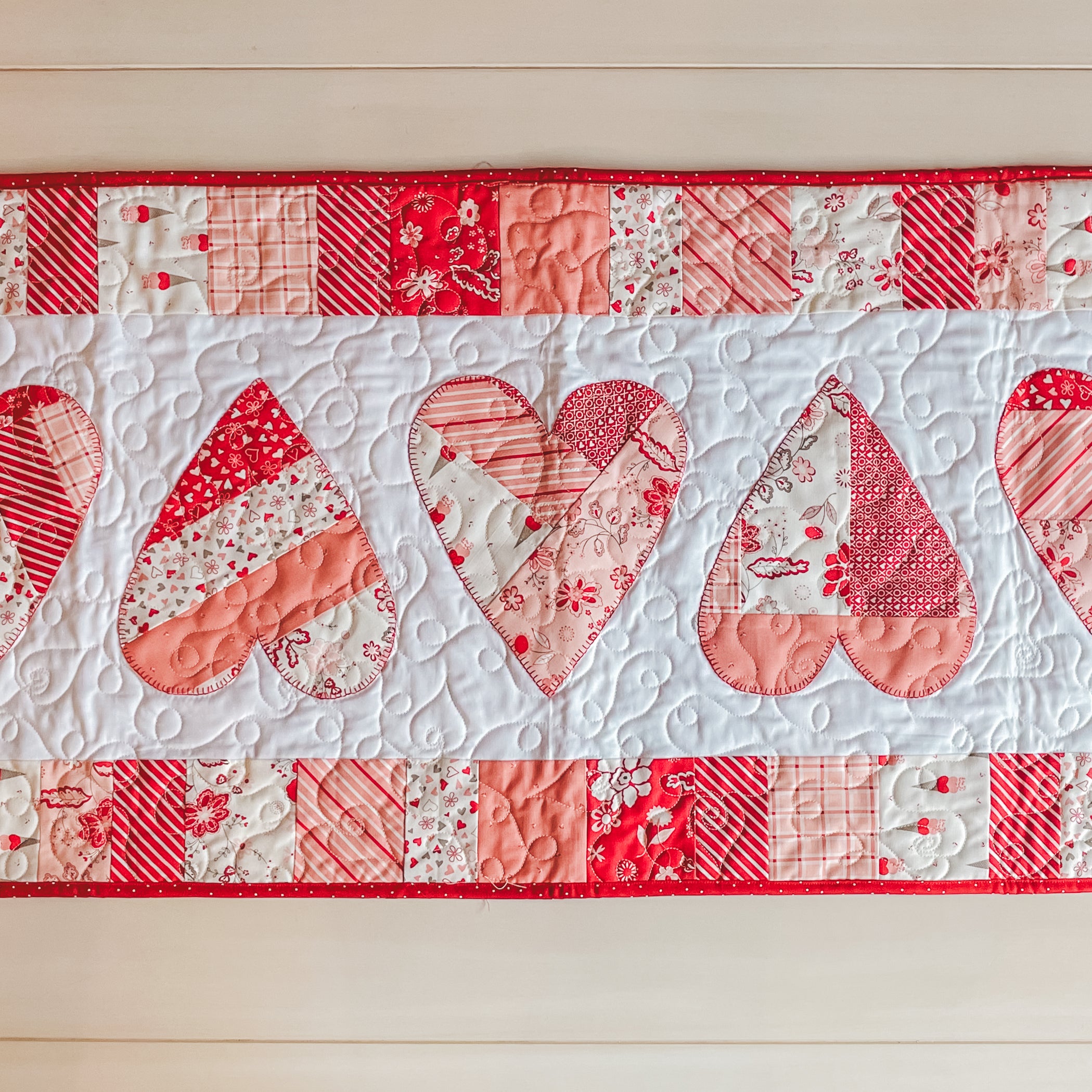 vintage table runner