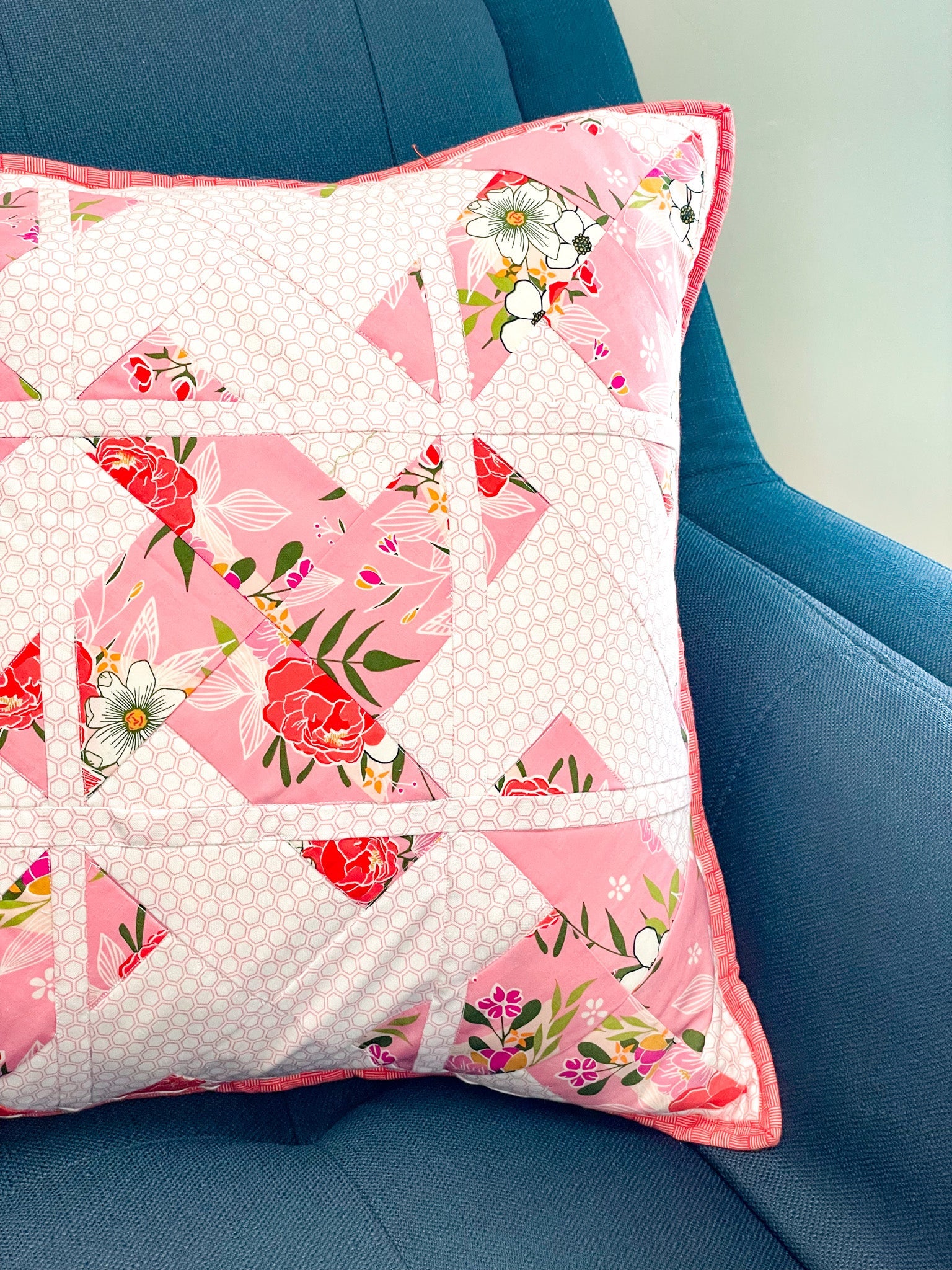 Whirlwind Block Pillow