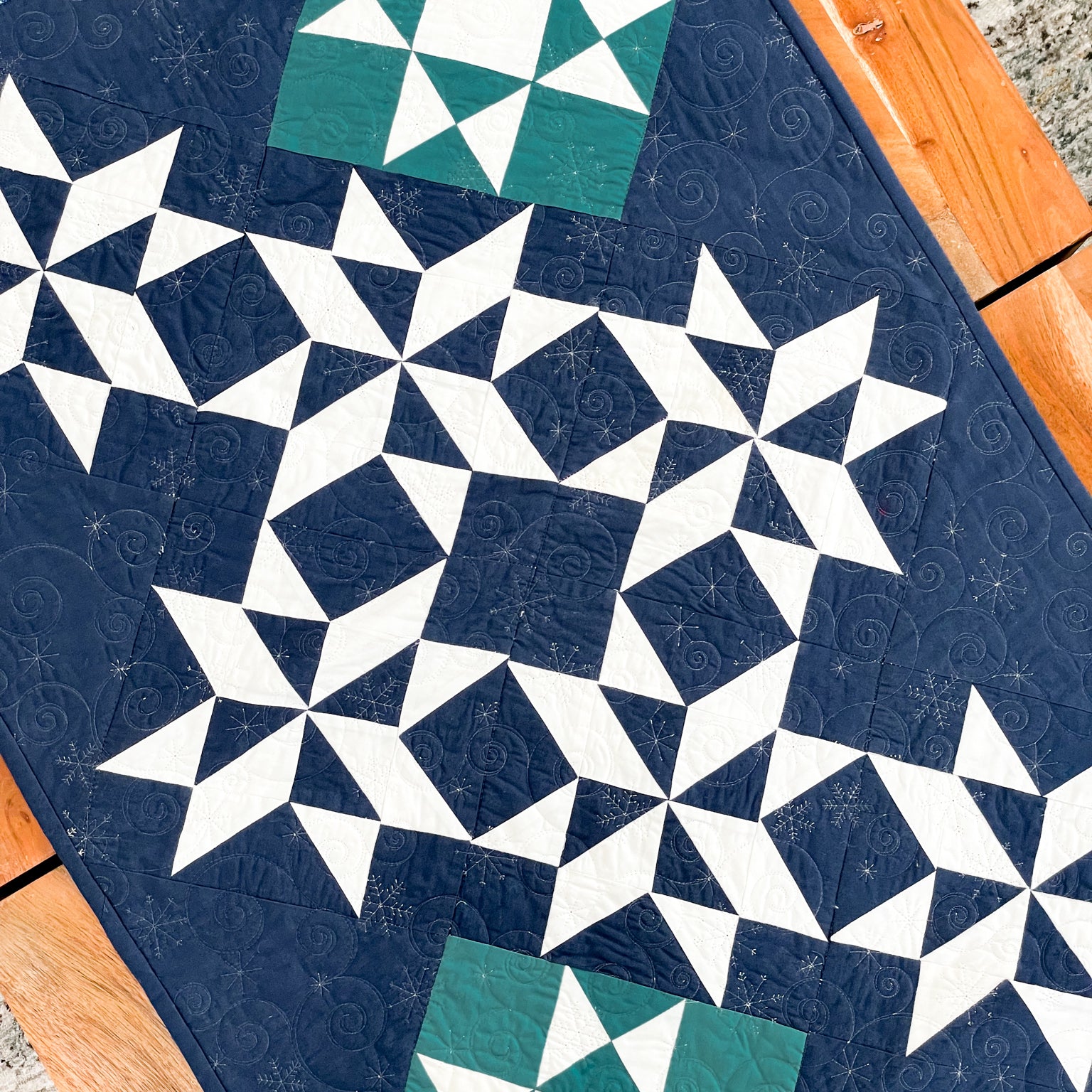 Warm Winter Wishes Table Runner