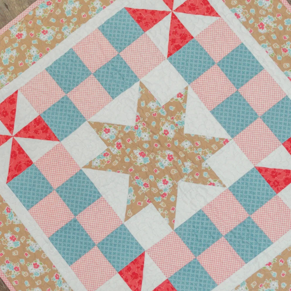 Whirling Star Table Topper Pattern (Downloadable Pattern)