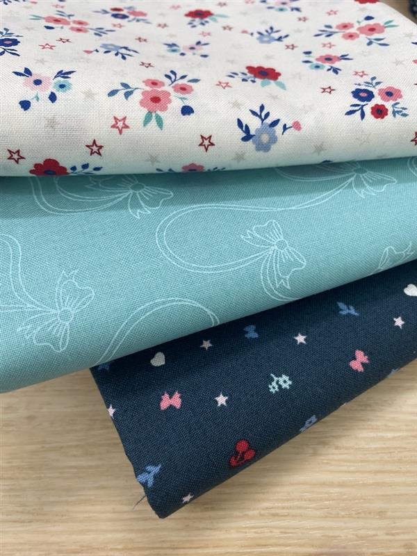 Star Spangled Beauty Assorted 3 Yard Cuts.