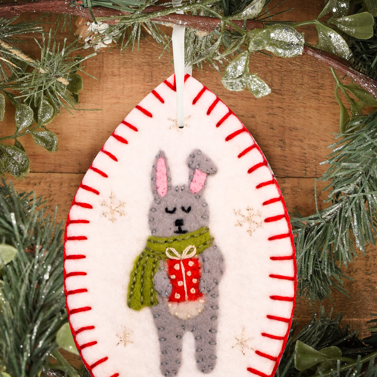 sewing christmas ornaments