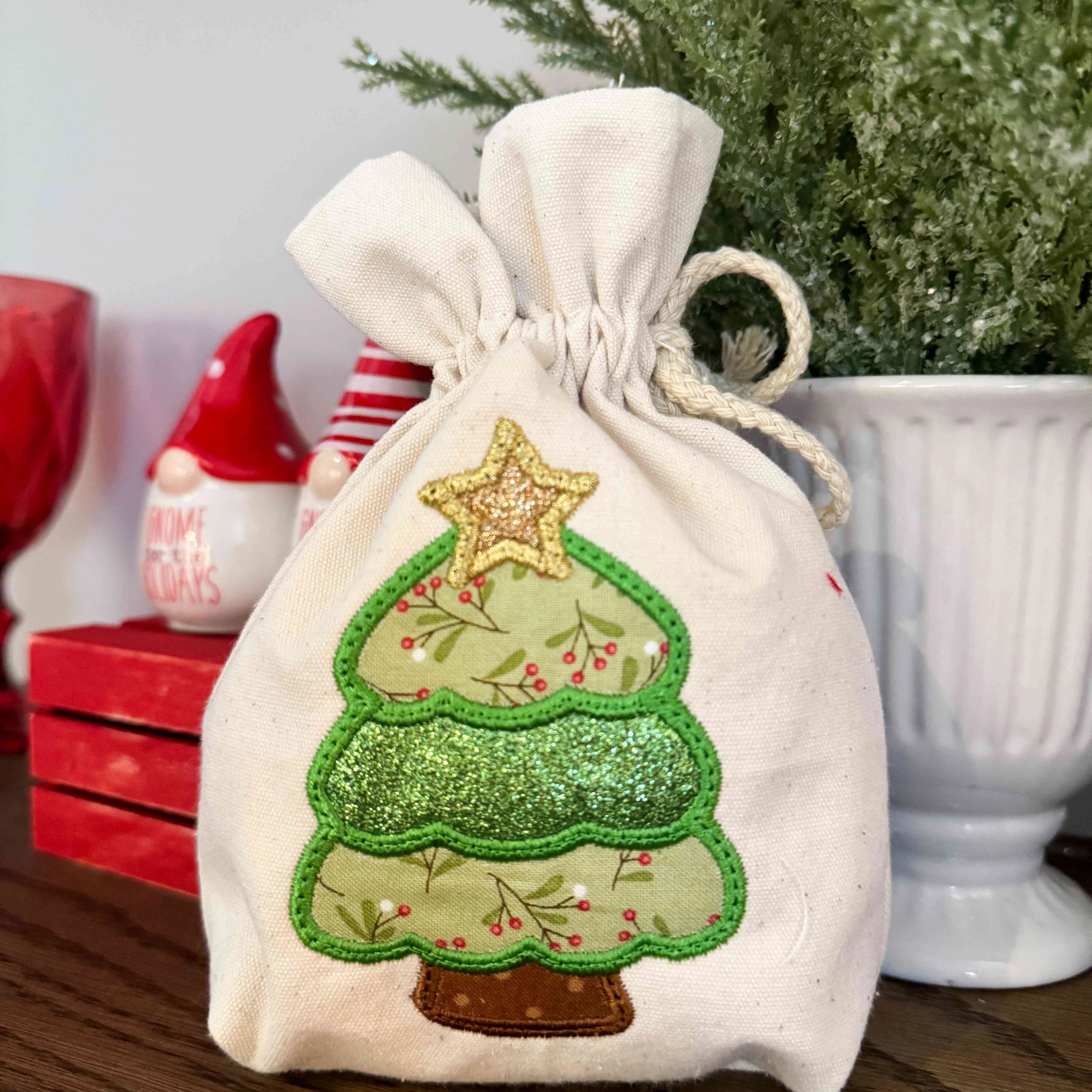Pint-Size Holiday Bags tree