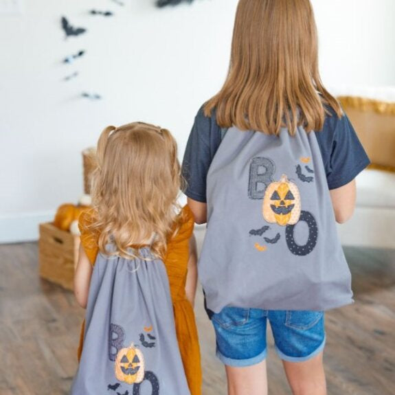 Kimberbell Embroidery Club - September 2024: Fab-Boo Lous Canvas Backpack - DESIGN ONLY
