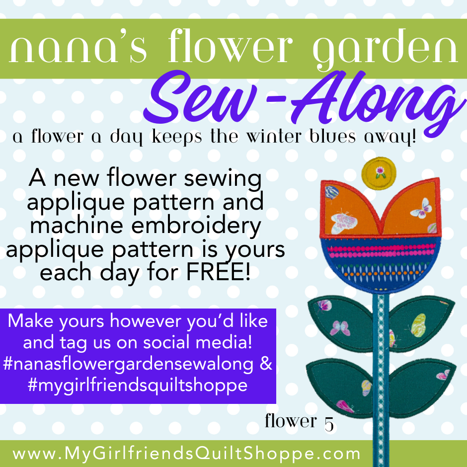 Flower 5 Applique