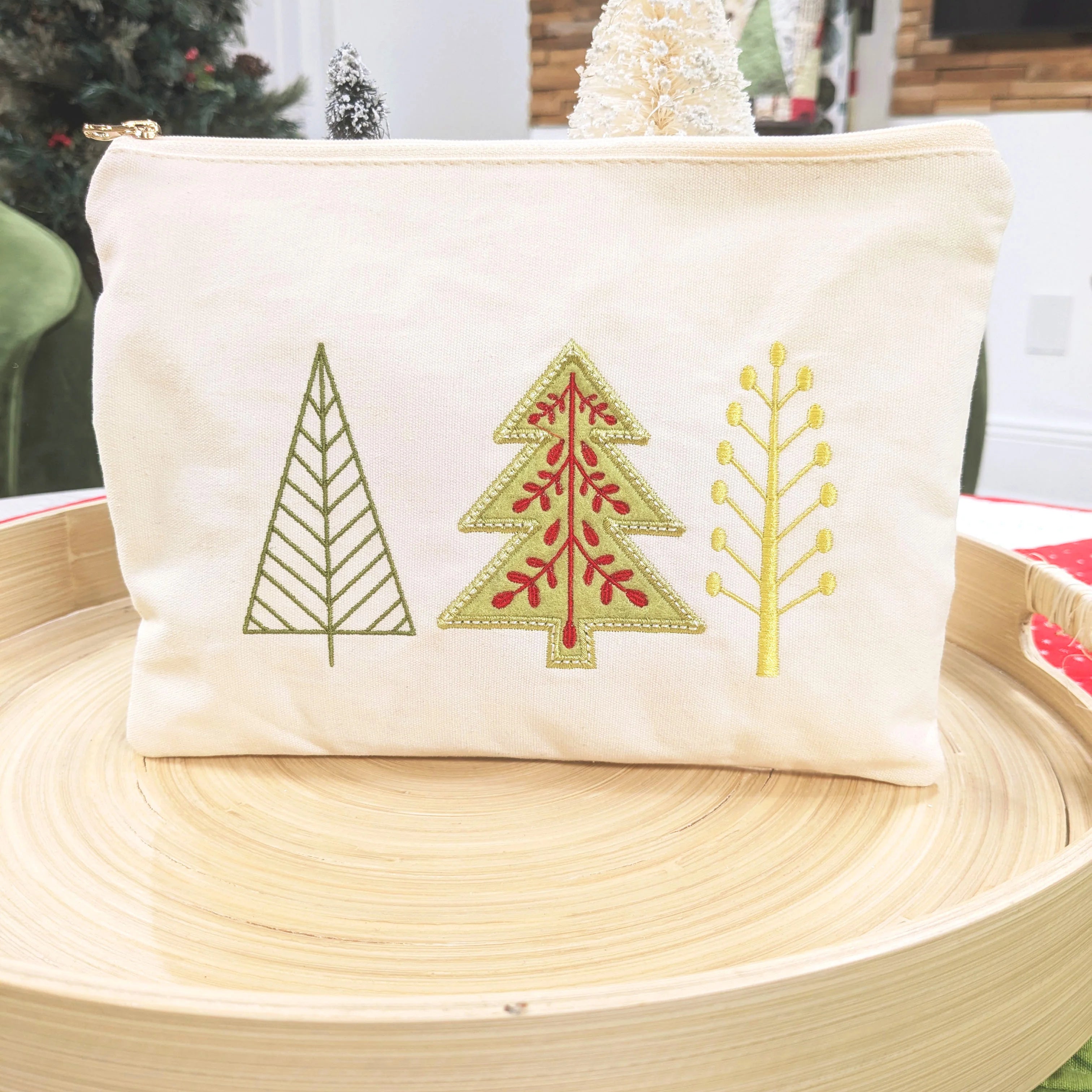 Folksy Forest ( Machine Embroidery-Downloadable Pattern)