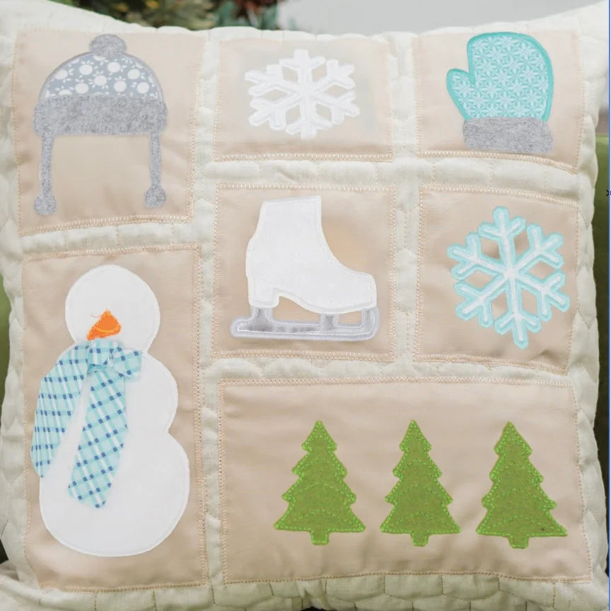 Winter Wonderland Pillow Downloadable Pattern