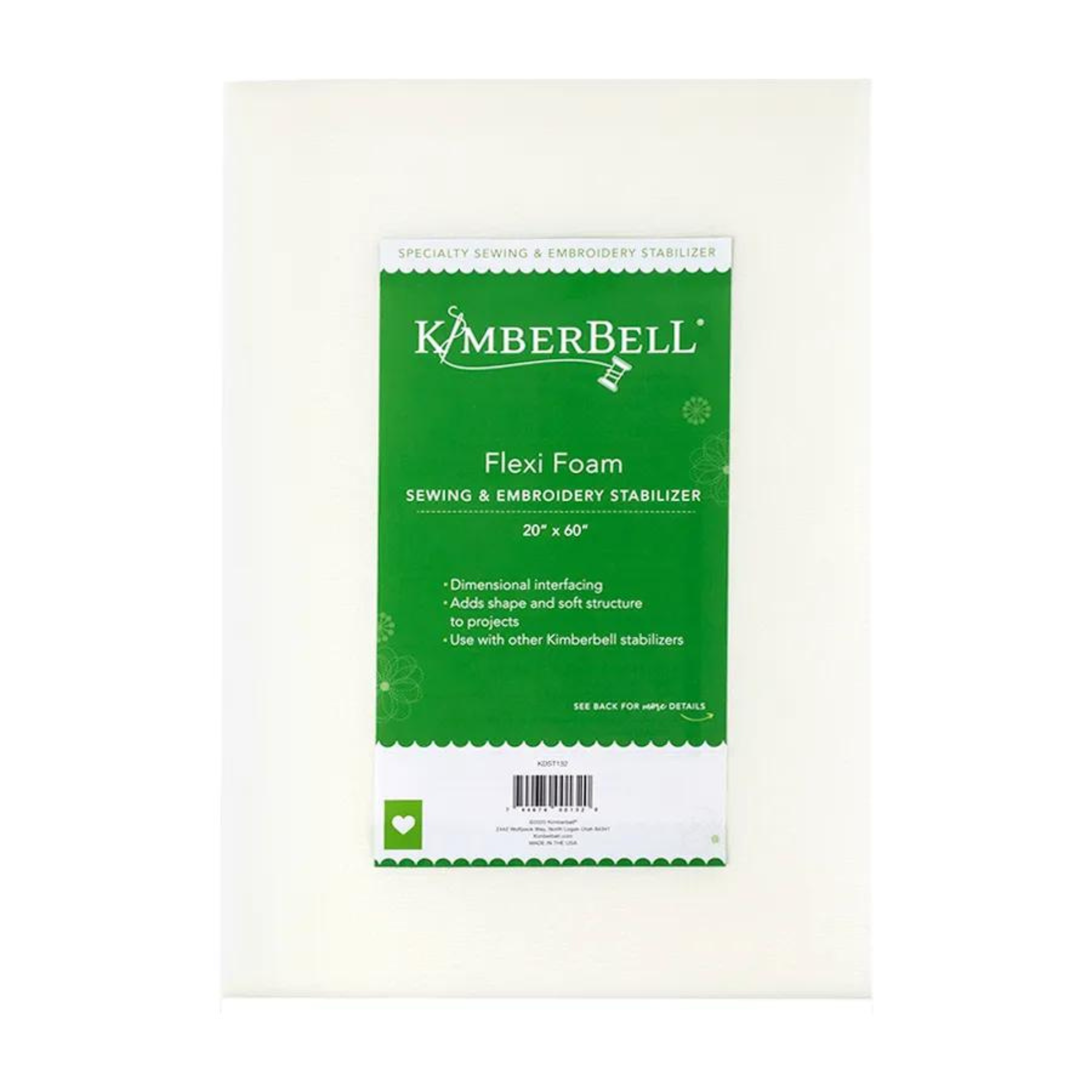 kimberbell flexi foam sewing and embroidery 20 inch x 60 inch