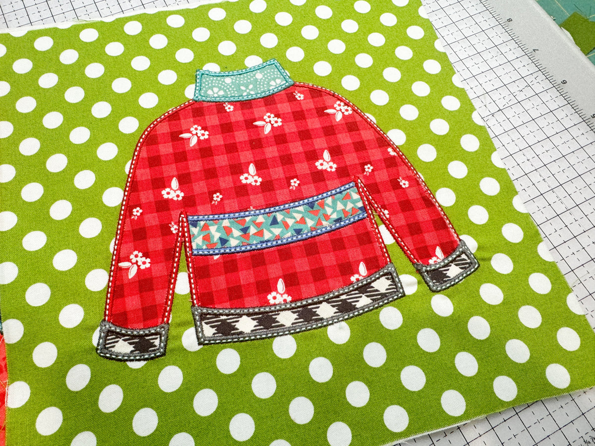 Ugly Sweater Block Machine Embroidery (Downloadable Pattern) My