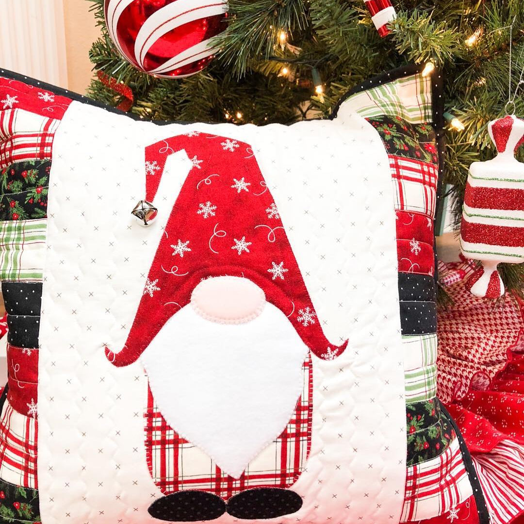 Gnome for the Holidays Pillow