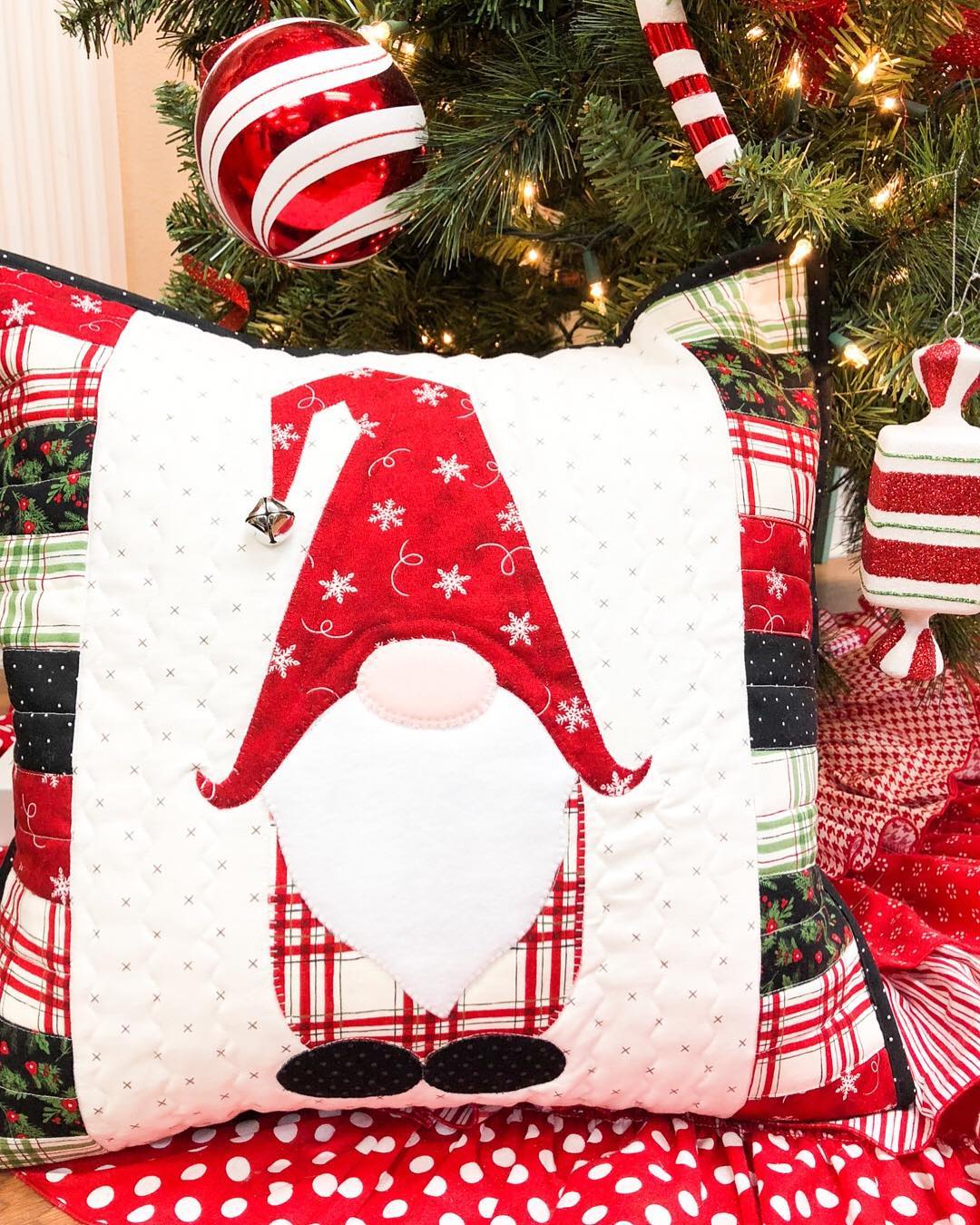 Gnome for the Holidays Pillow