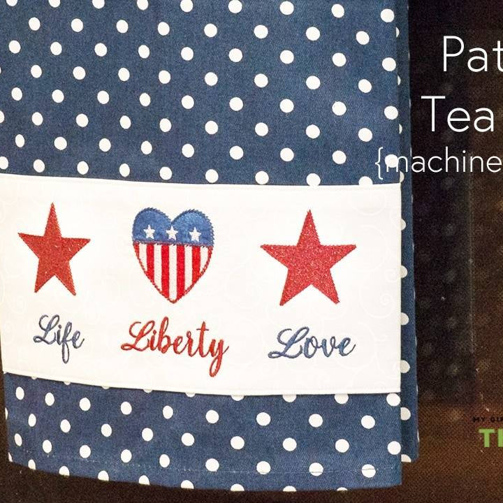 Patriotic Tea Towel