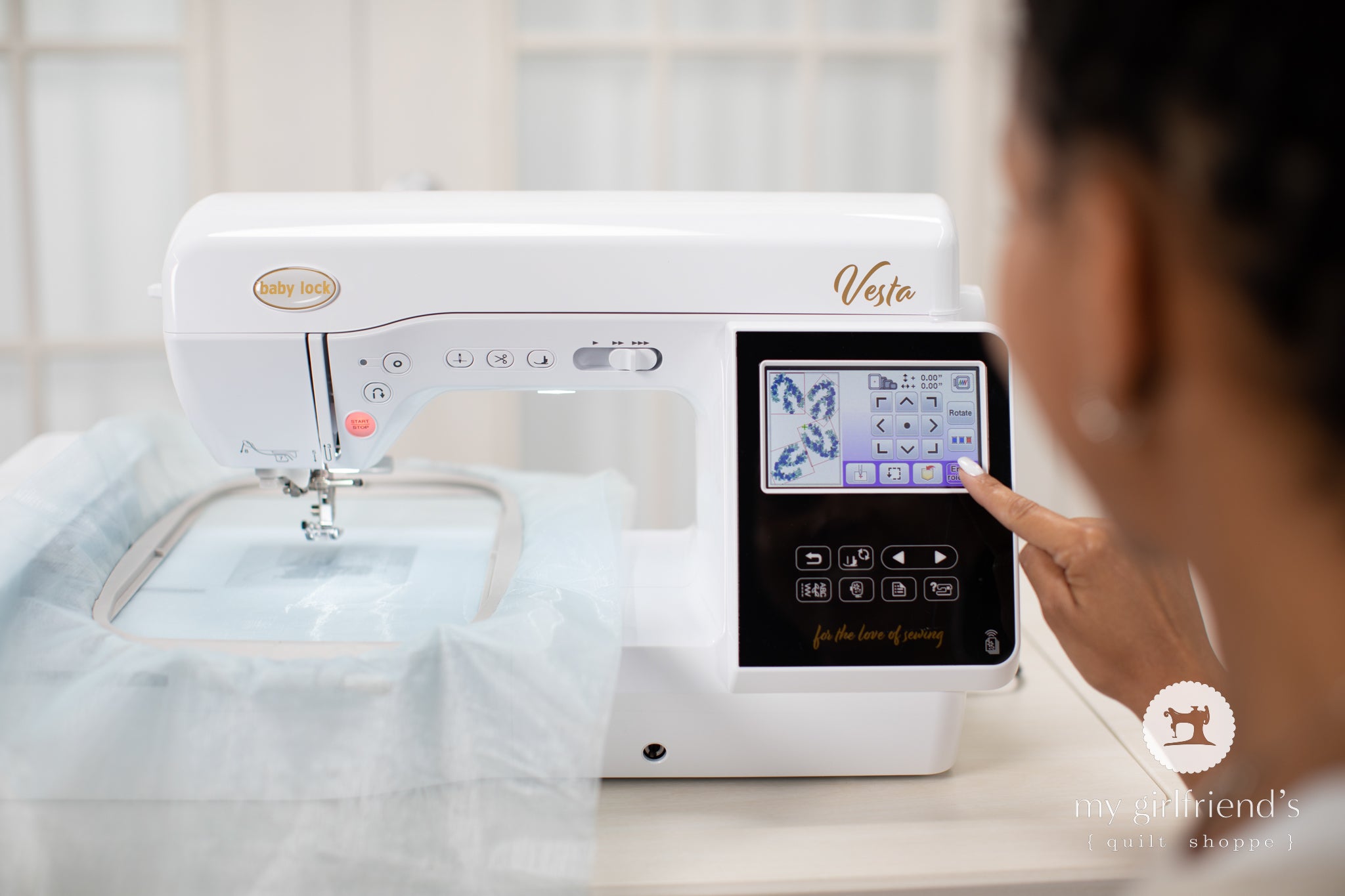 Baby Lock Vesta Sewing and Embroidery Machine