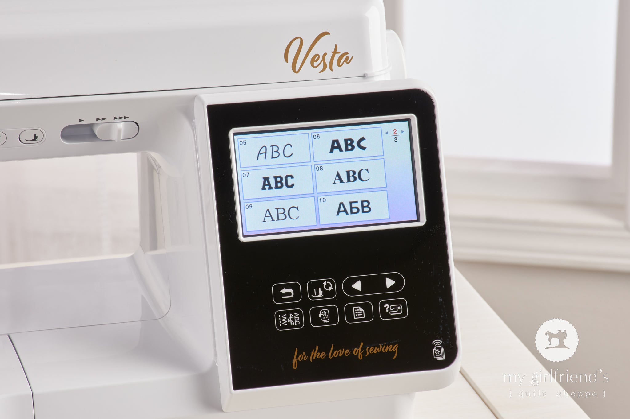 Baby Lock Vesta Sewing and Embroidery Machine