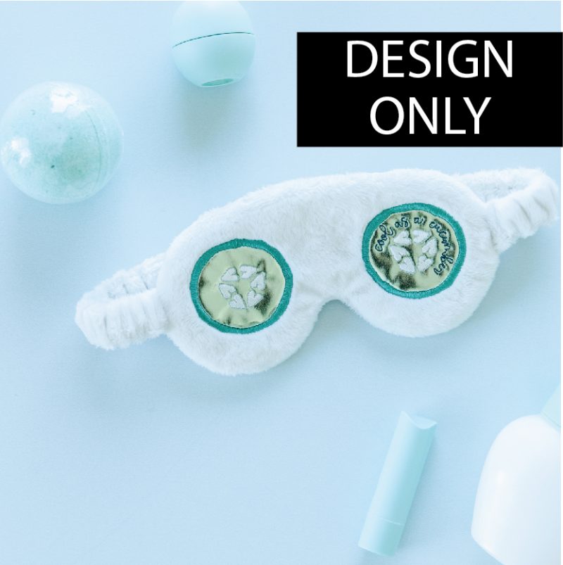 Kimberbell Eye Masks: Cool as a Cucumber & Not Today