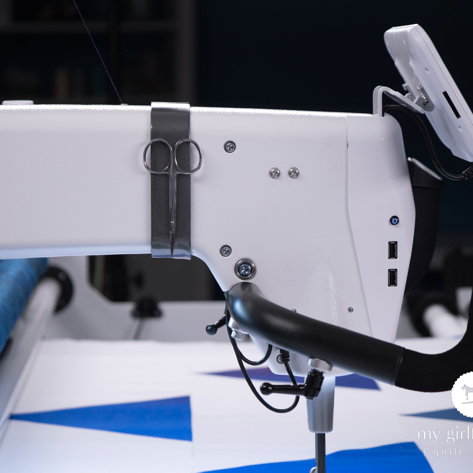 Handi Quilting Amara 20 Longarm Machine with Pro-Stitcher Premium on Studio3 12-Foot Frame