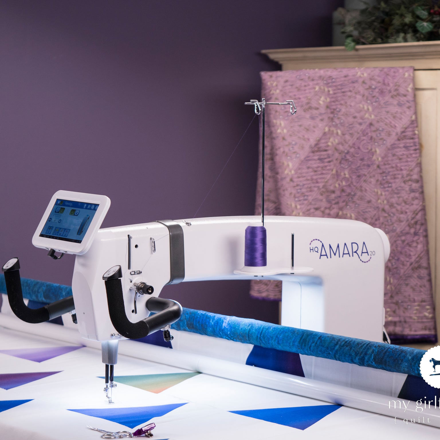 Handi Quilter Amara 20 Longarm Machine on Studio3 12-Foot Frame