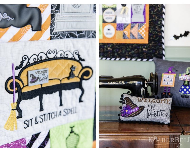 Kimberbell's Candy Corn Quilt Shoppe Quilt