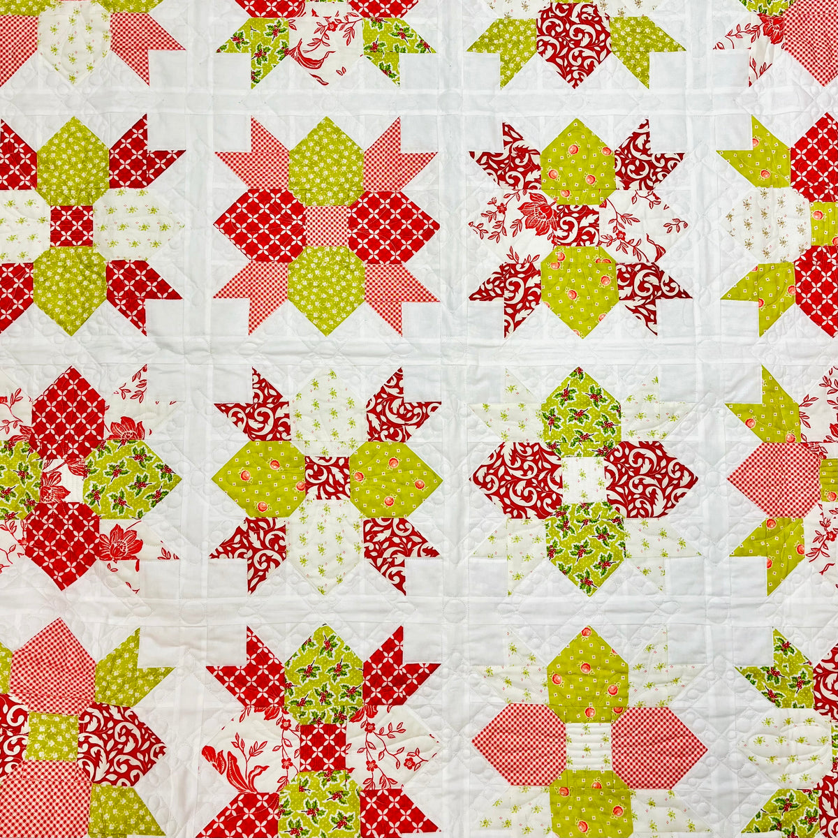 Ribbons and Bows Quilt Kit (Pattern Included) My Girlfriend's Quilt Shoppe
