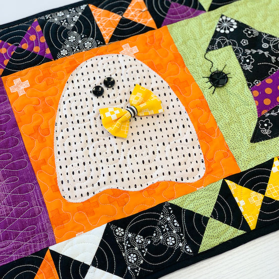 Halloween around the Block Table Runner