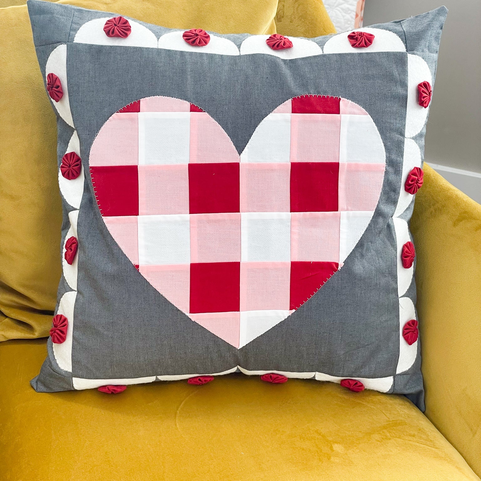 MGQS I'm Plaid About You Pillow Kit 18x18