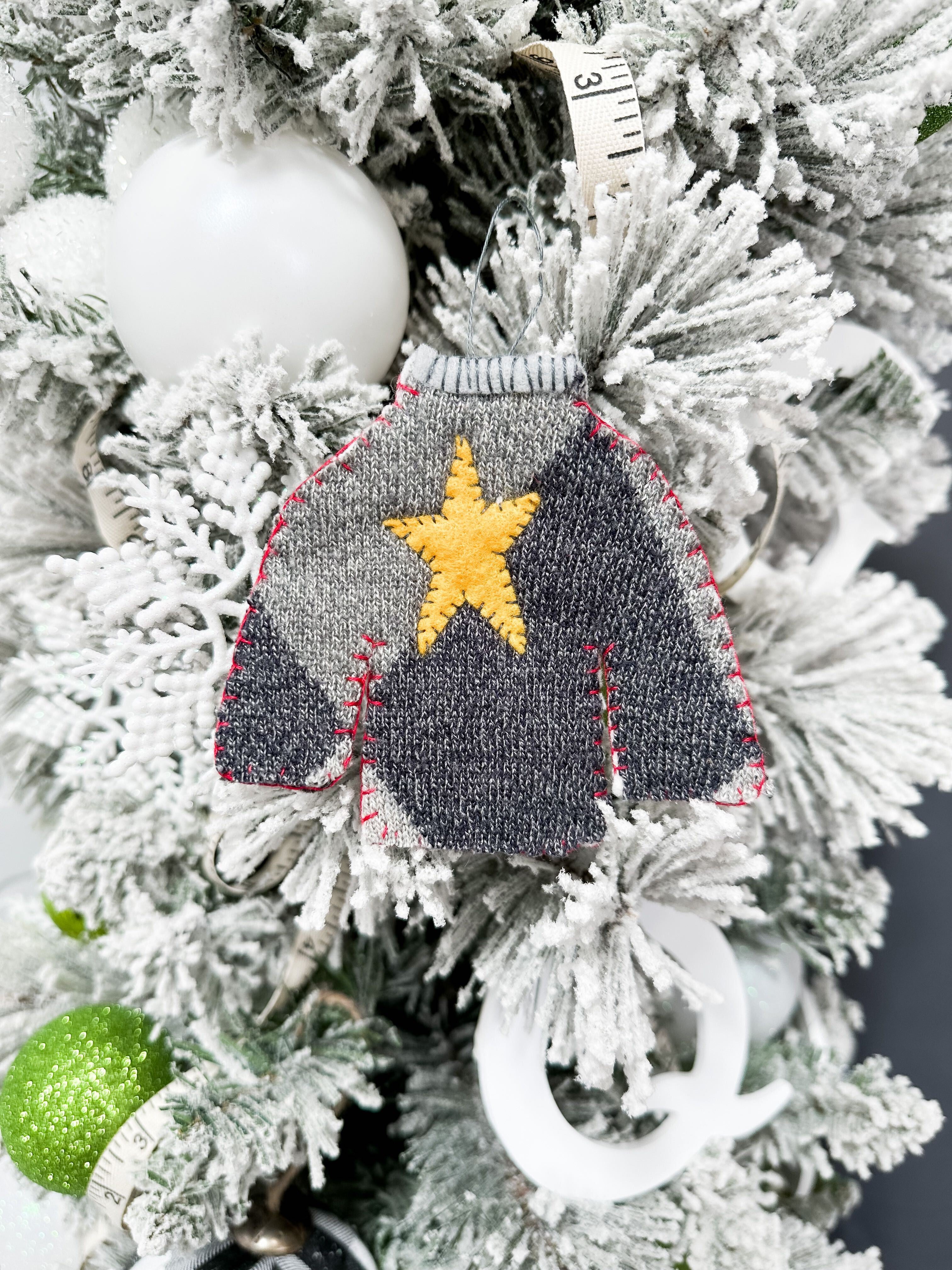 Mini Sweater Ornament