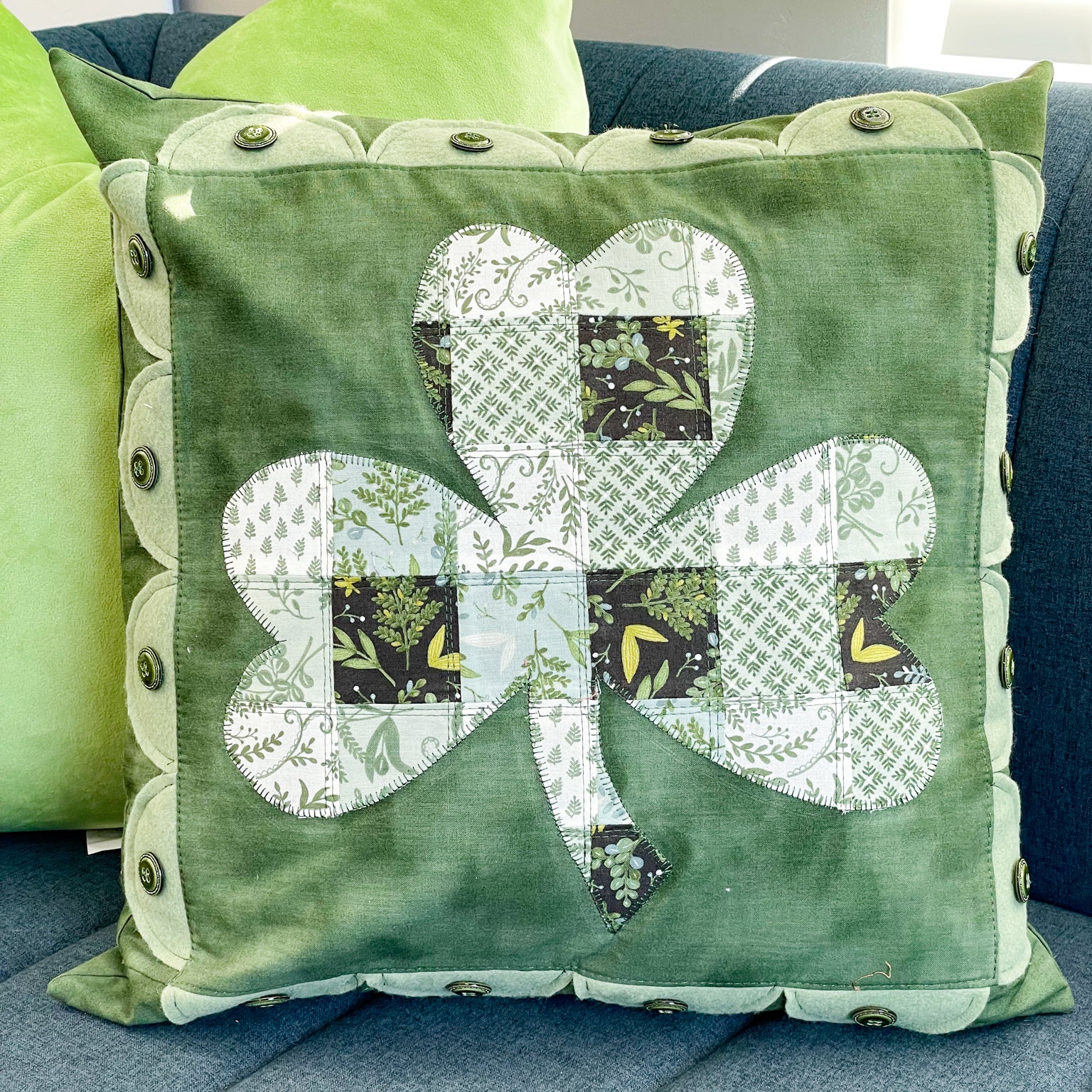 st patricks day pillow