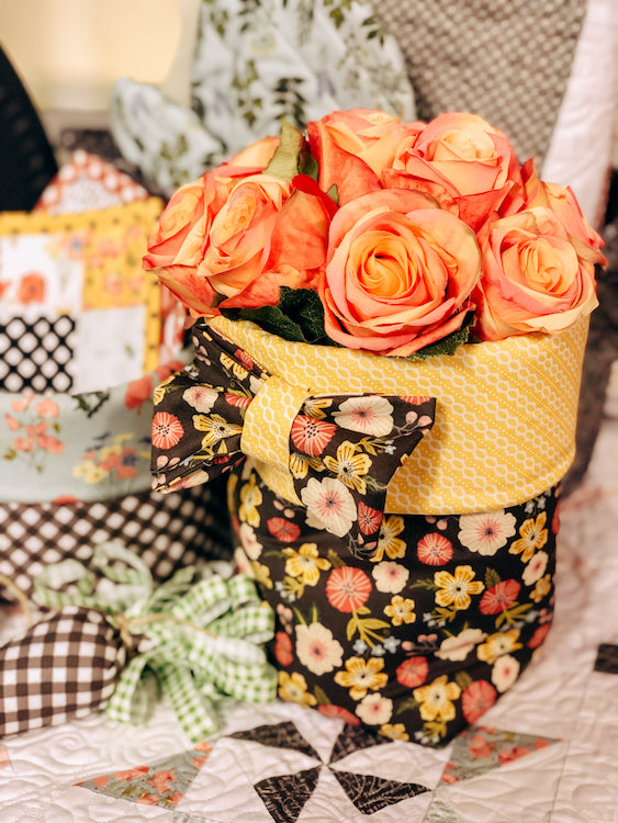 Fat Quarter Bow Basket